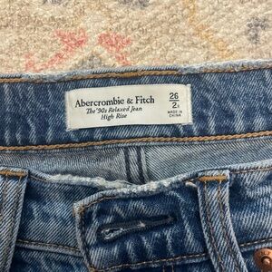 Abercrombie & Fitch High Rise Denim Jeans